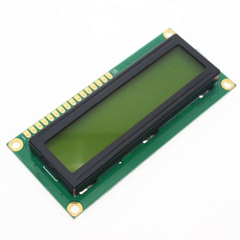  LCD DISPLAY GREEN BACKLIGHT 16X2 FOR ARDUINO