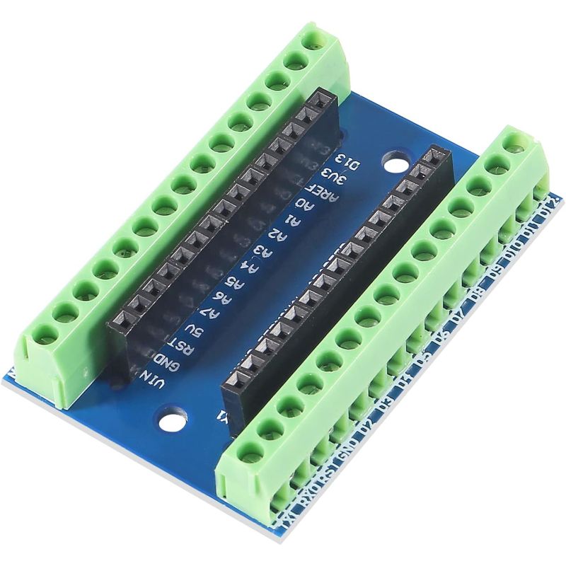 Nano Terminal Adapter V1.0 - Compact Design, Compatible with Arduino and Raspberry Pi