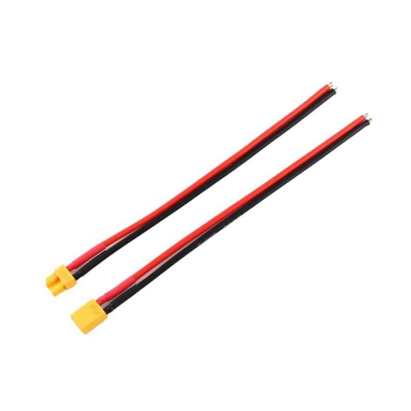 XT30 Connector with Wire M/F - High Efficiency, Secure Connection