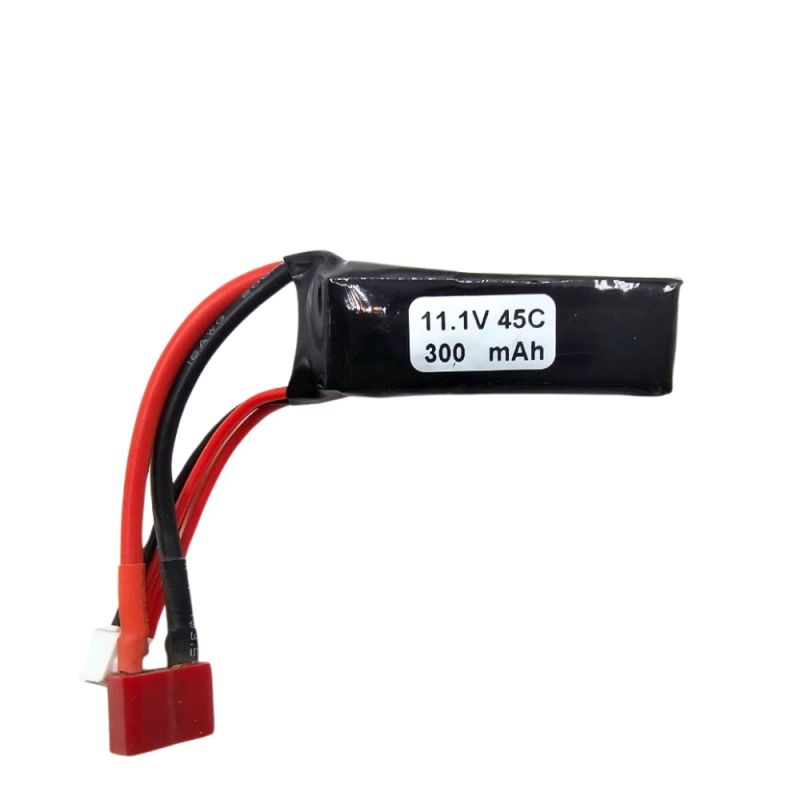 3S Li-Po Battery 45C, 300mAh, 11.1V