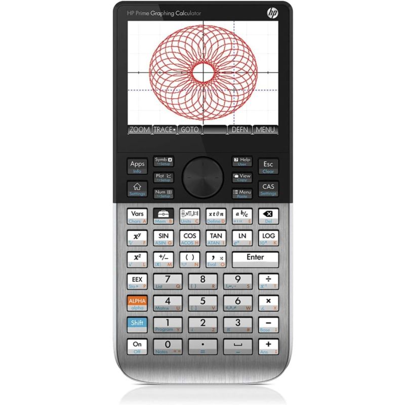 HP Prime Graphing Calculator – High-Resolution Color Touchscreen with Advanced CAS Functions