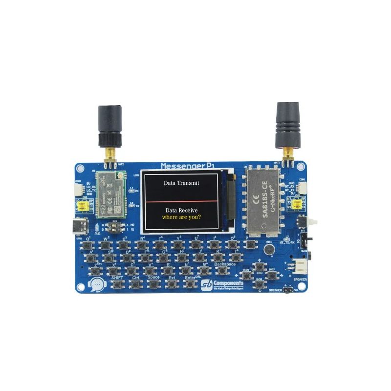 MessengerPi (Set of 2) – Wireless Communication Modules for Raspberry Pi Pico