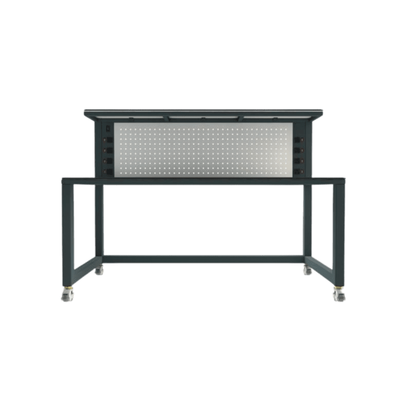 Techcraft ESD Workbench with Integrated Shelf, ESD-Safe Work Surface & Tool Storage