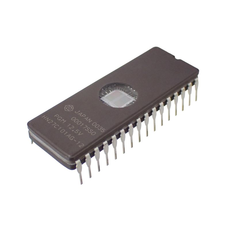 HN27C101AG-12, 1Mbit (128K x 8) UV EPROM, 5V, DIP-32