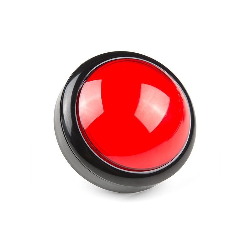 Push Button Switch,100mm,Red