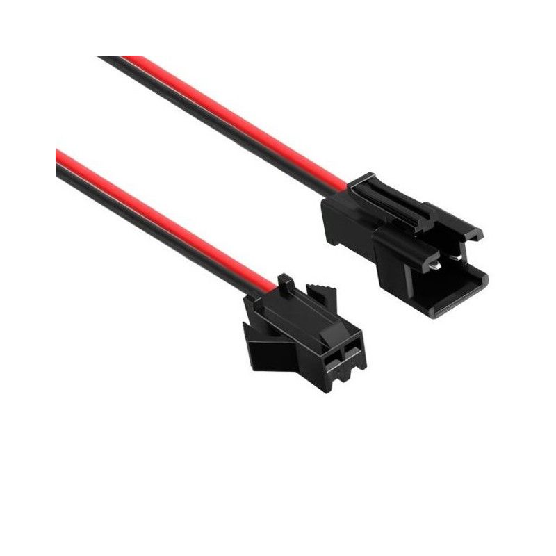 JST-SM,Connector with Wire,M/F,1SET,2-Pin