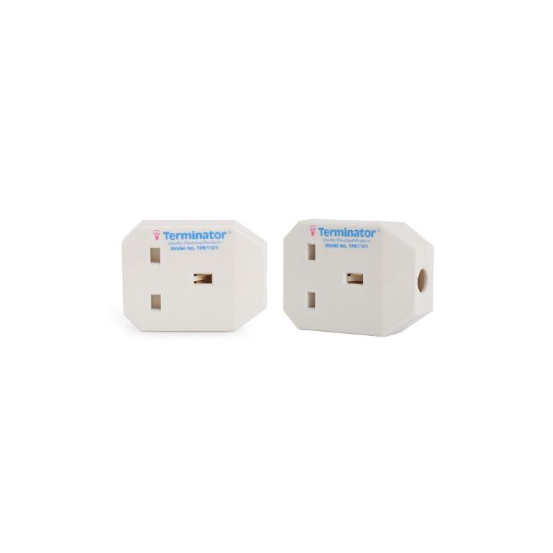 TPB1101 Terminator 1 Way UK Power Extension Socket Without Cable