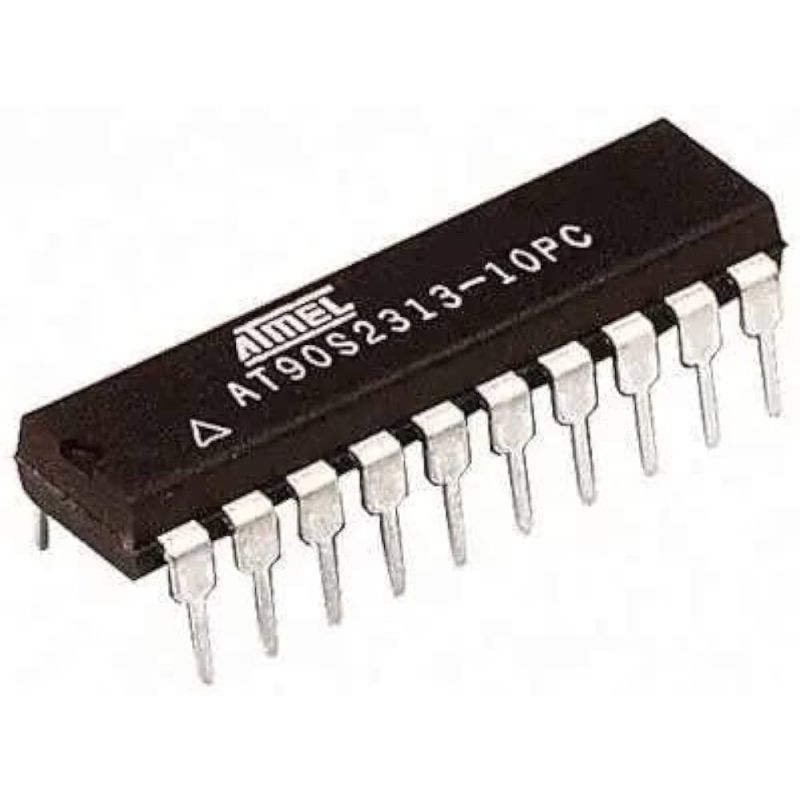 AT90S2313-10PC, 8-Bit AVR Microcontroller, DIP-20