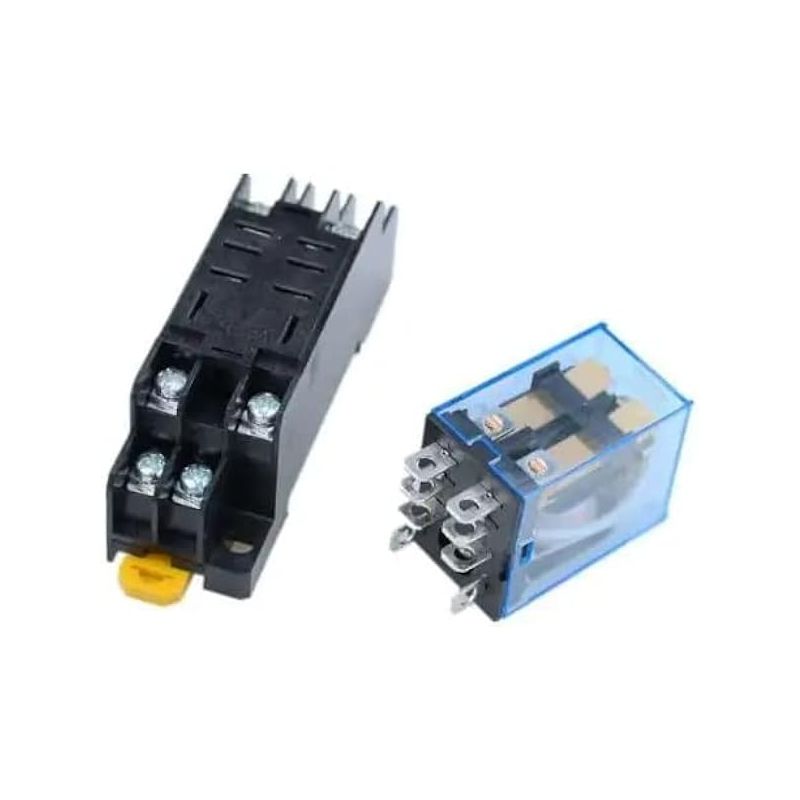 LY2NJ Relay, 220VAC, DPDT, 10A, LED Indicator