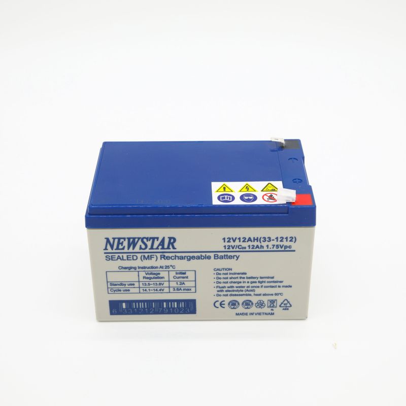 Newstar 12V, 12Ah Lead-Acid Battery