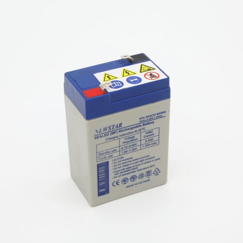 Newstar 6V, 4.5Ah Lead-Acid Battery