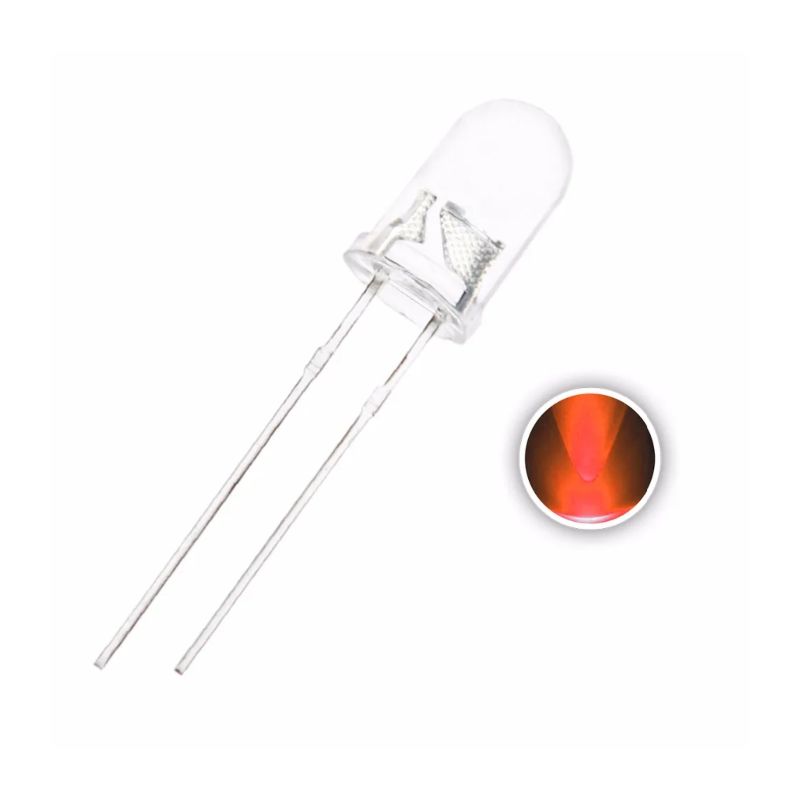 LED Super Bright Orange,3mm 