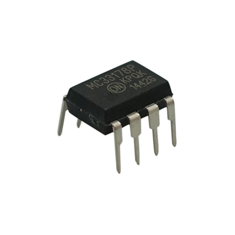 MC33178P, Low Power Operational Amplifier, 600Ω Output Drive Capability, 0.0024% Total Harmonic Distortion