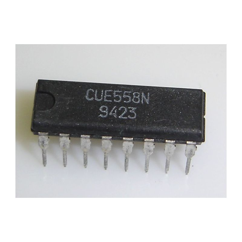 CUE558N, Quad Timer IC, 4 Independent Timers, DIP-16