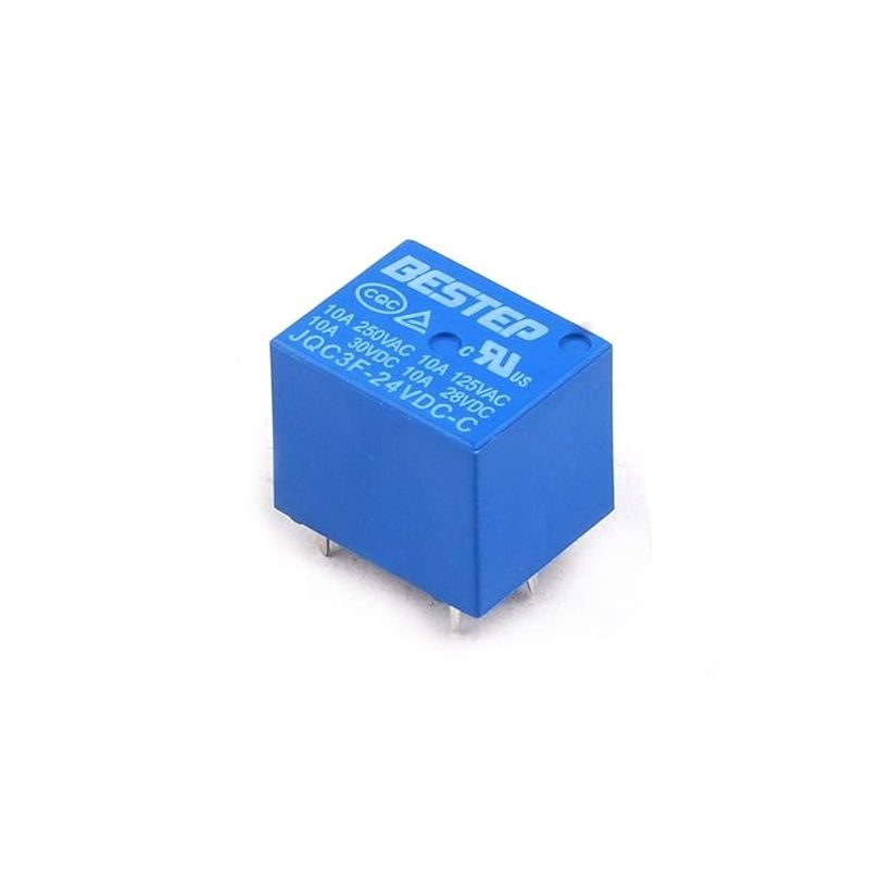 JQC-3F(T73)-24VDC General Purpose Power Relay - SPDT, 24VDC Coil, 10A
