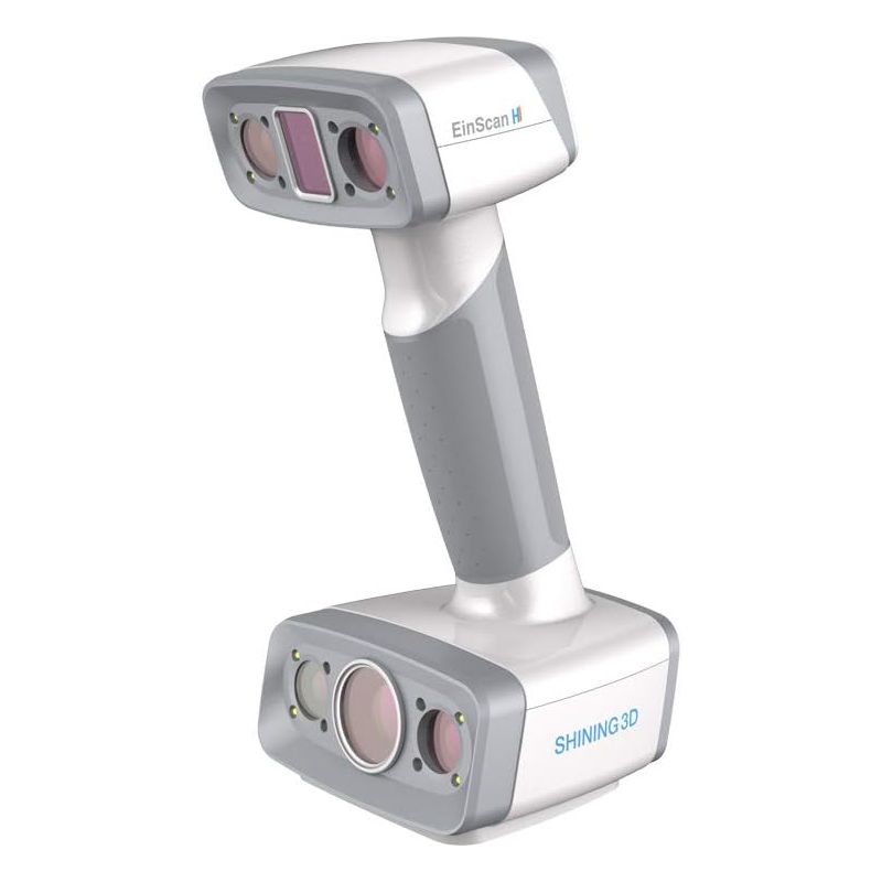 EinScan H Hybrid 3D Handheld Scanner LED & IR 0.05mm Accuracy 1.2M Points/s for Design & Reverse Engineering