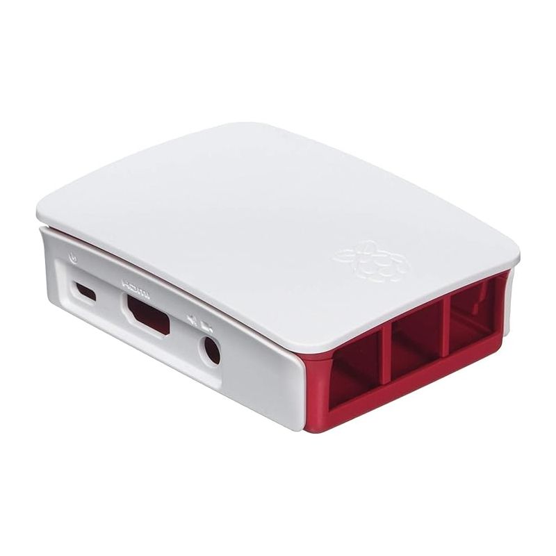 Raspberry Pi 3 Case – Red/White, Compatible with Raspberry Pi 2 & 3 Models