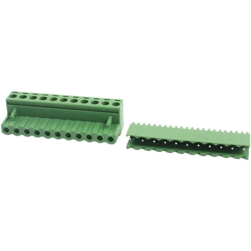 2EDGK 5.08mm 10-Pin Male/Female Plug-In Terminal Block Connector
