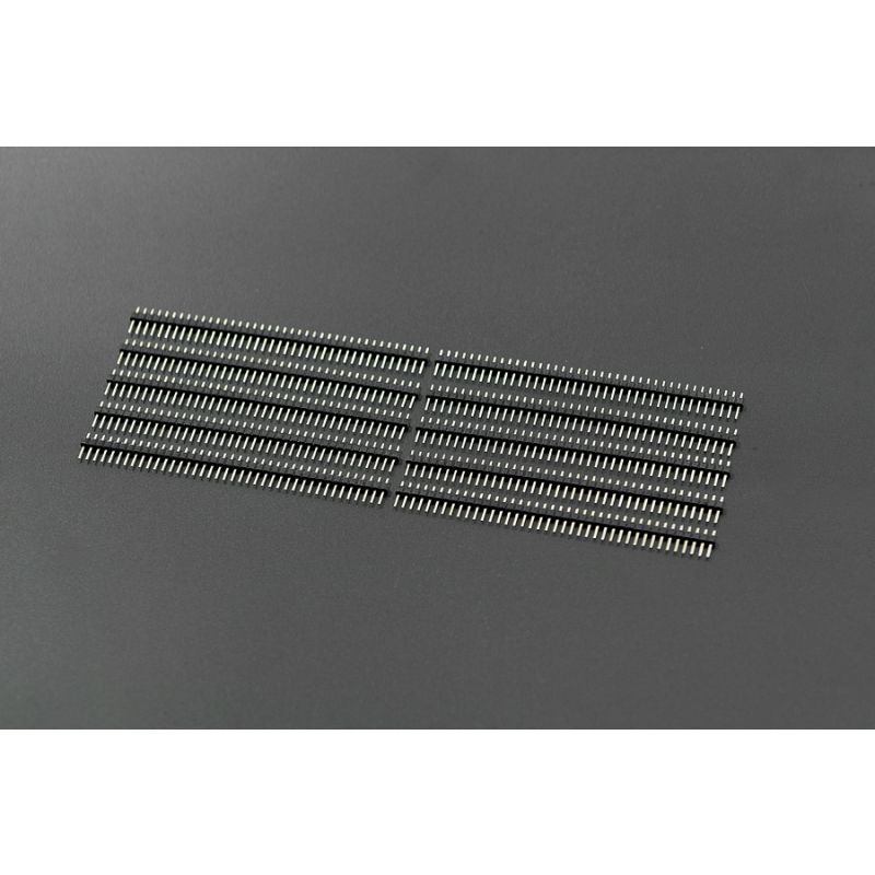 FIT0084, 0.1â€³ (2.54 mm) Arduino Male Pin Headers (Straight Black 10PCS)