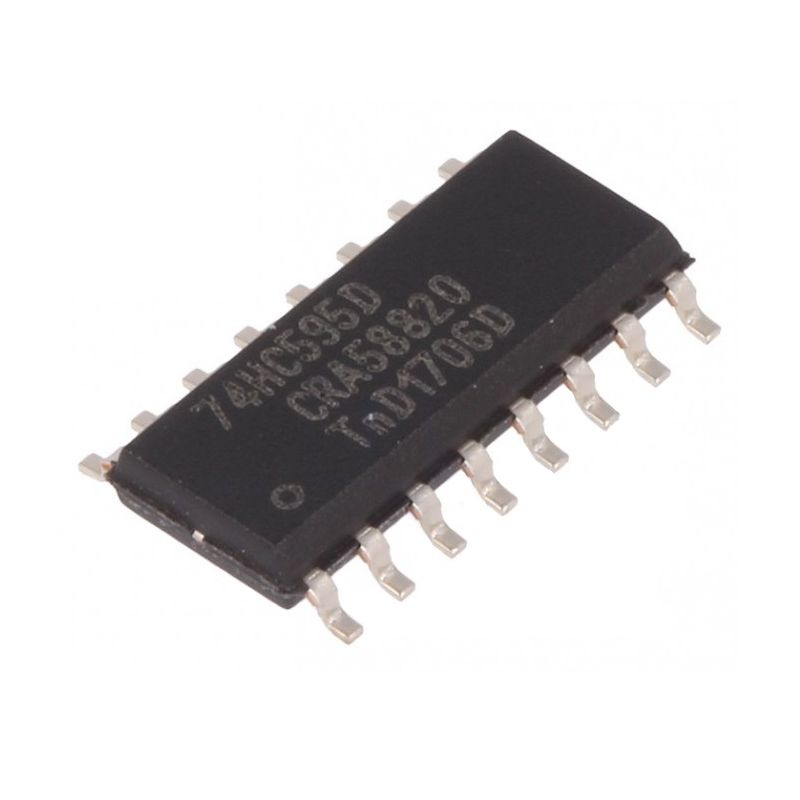 74HC595D,8-Bit Shift Register with 3-State Output,SMD