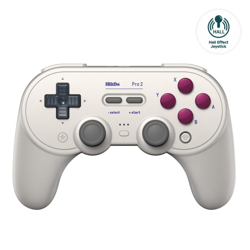 80GK02,Pro 2 Bluetooth Controller for Switch, Hall Effect Joystick Update,G Classic Edition