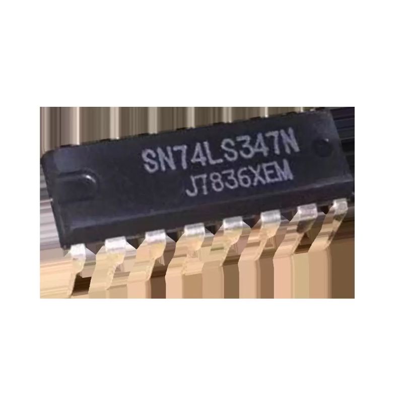 SN74LS347N,BCD-to-7 Segment Decoder,Driver, DIP-16