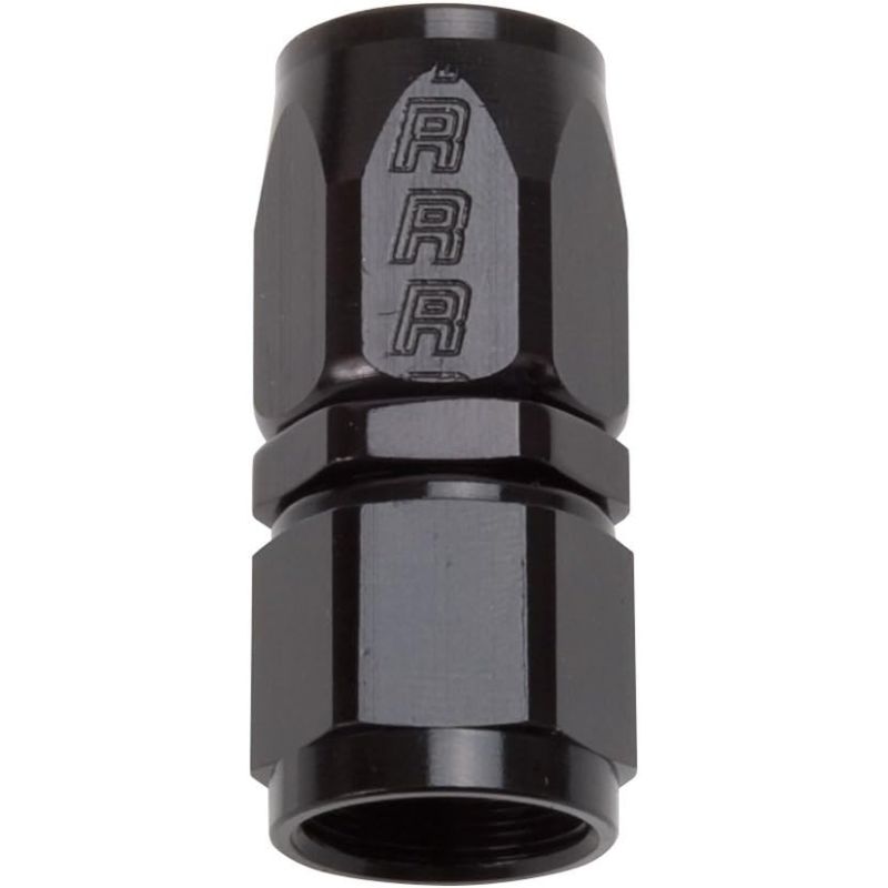 610025 Russell Performance-6 AnN Black Straight Full Flow Hose End