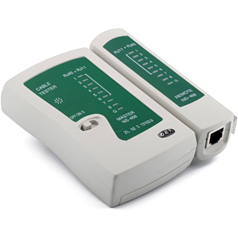 RJ45 CAT5e CAT6e RJ11 RJ12 Ethernet Network LAN Wire Cable Tester Testing Tool