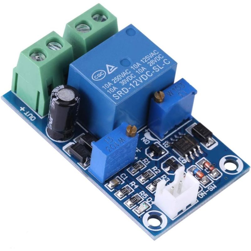 SRD-12VDC-SL-C, Battery Charging Controller Protection Board Module-Adjustable Cut-Off Voltage, Overcharge Protection