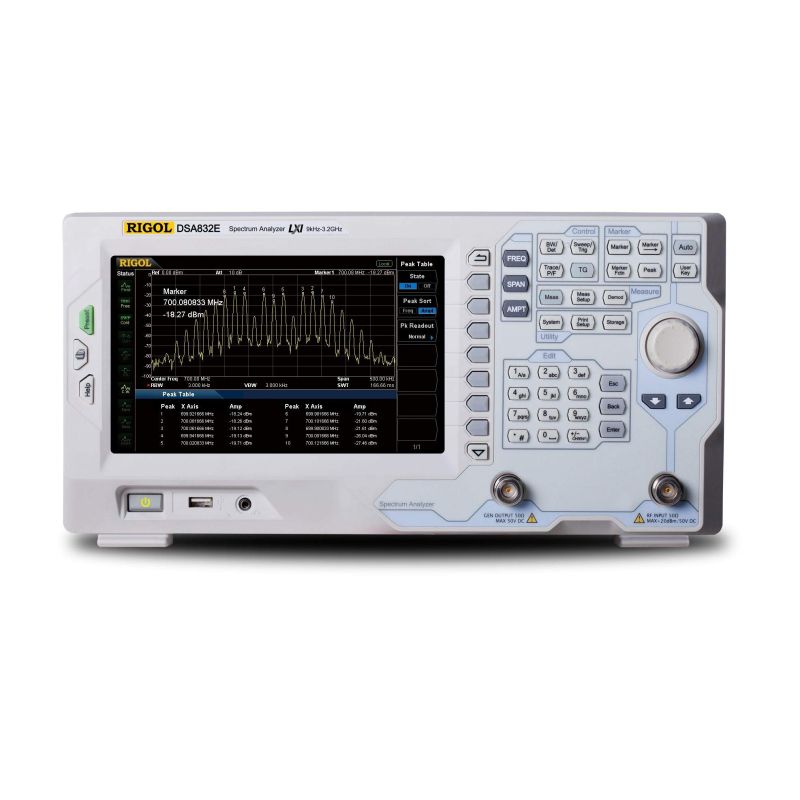 Rigol DSA832E Spectrum Analyzer 9kHz to 3.2GHz