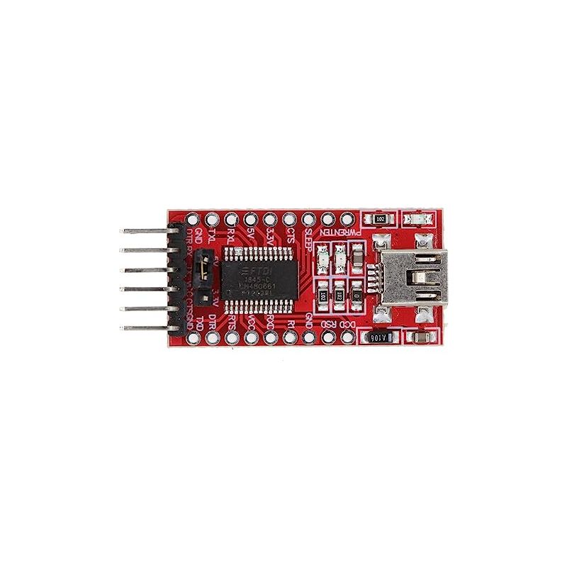 5 Set FT232RL 3.3V Or 5V FTDI USB to TTL Serial Adapter