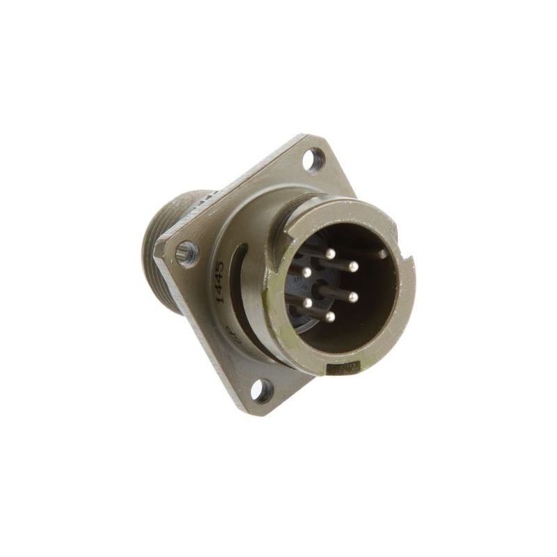 97B-3100A14S-6P 6 Way Wall Mount MIL Spec Circular Connector