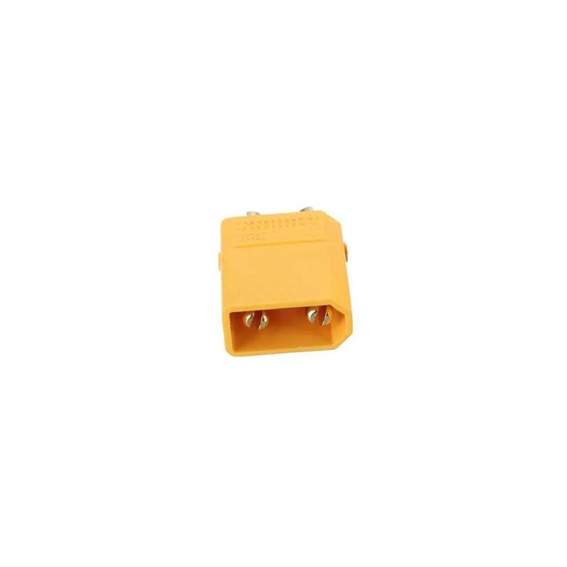 XT30 Male Connector, 2-Pin DC Plug, 15A Rated Current