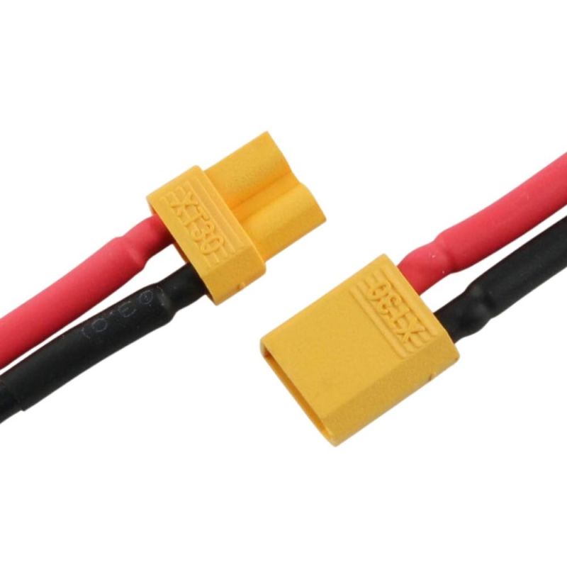 XT30 Connector with Wire M/F - High Efficiency, Secure Connection