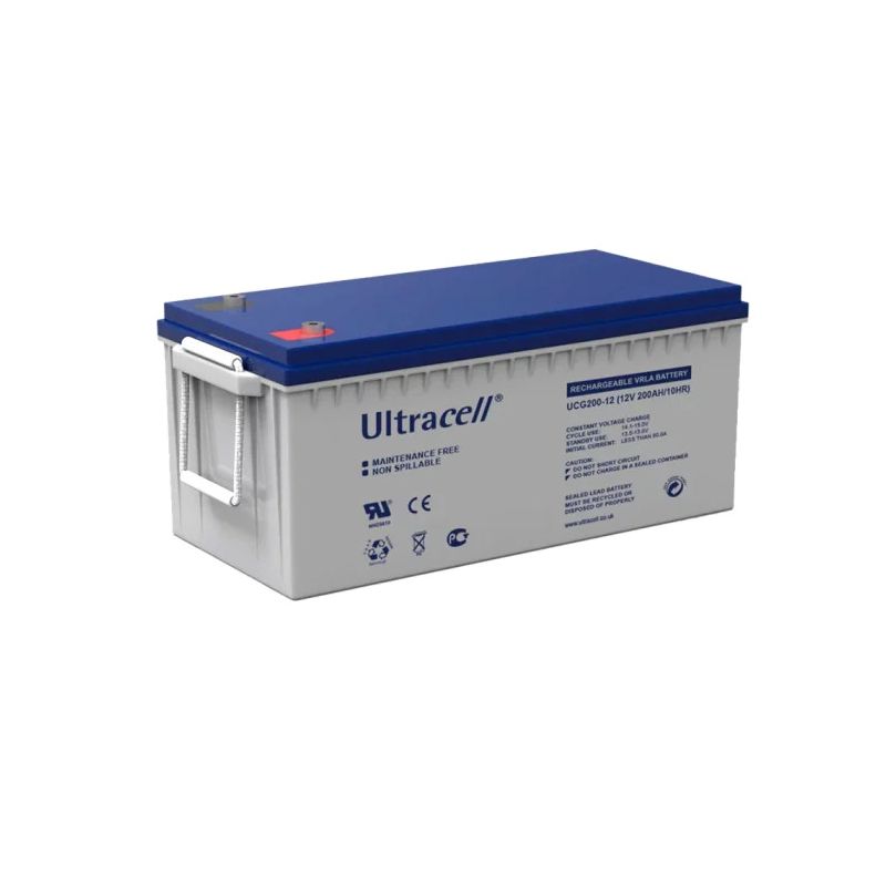 UCG200-12 - Ultracell, 200Ah, 12V, Lead-Acid Battery
