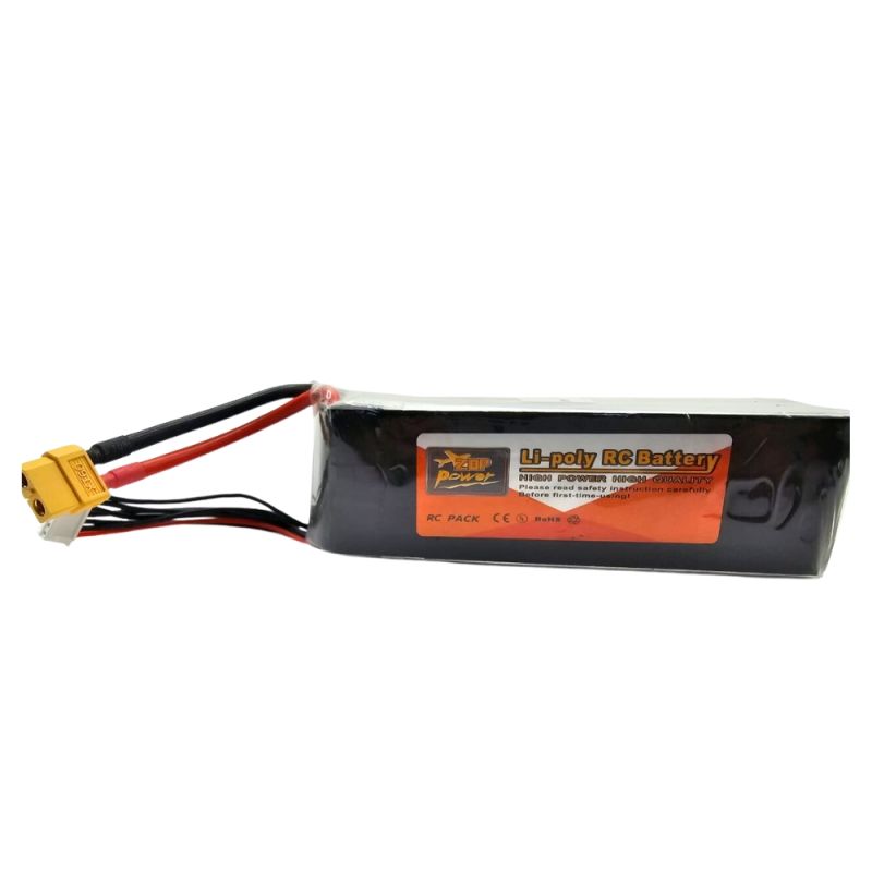 6S Li-Po Battery 60C, 5200mAh, 22.2V