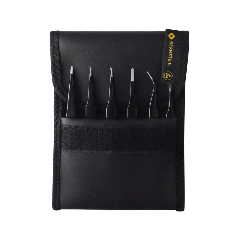 5-060 Kit tweezers; Pcs 6; SMD; ESD;