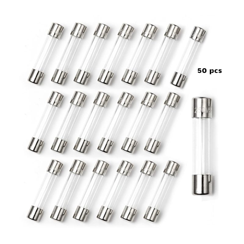 FUSE 15A 5X20 GLASS 50 Pcs/pack