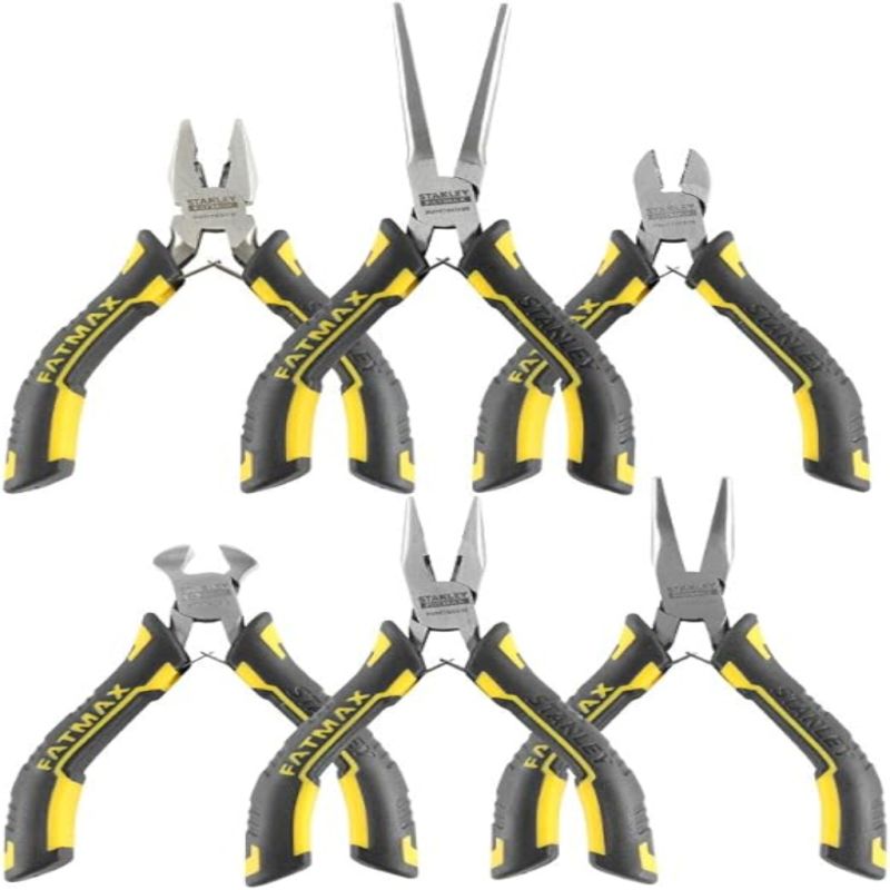 Small Pliers STANLEY FATMAX 6 Piece Mini Plier Set