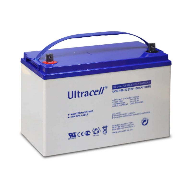 UCG100-12 - Ultracell, 100Ah, 12V, Lead-Acid Battery