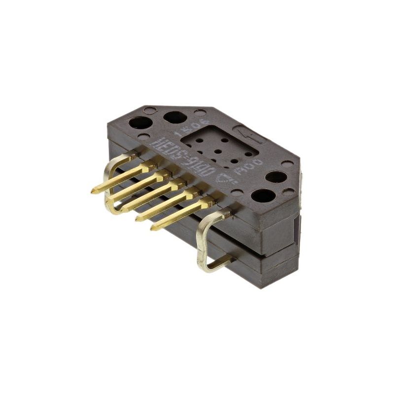 HEDS-9140#A00 Optical Encoder Rotary Incremental Straight Digital Through Hole PC Pins 500CPR