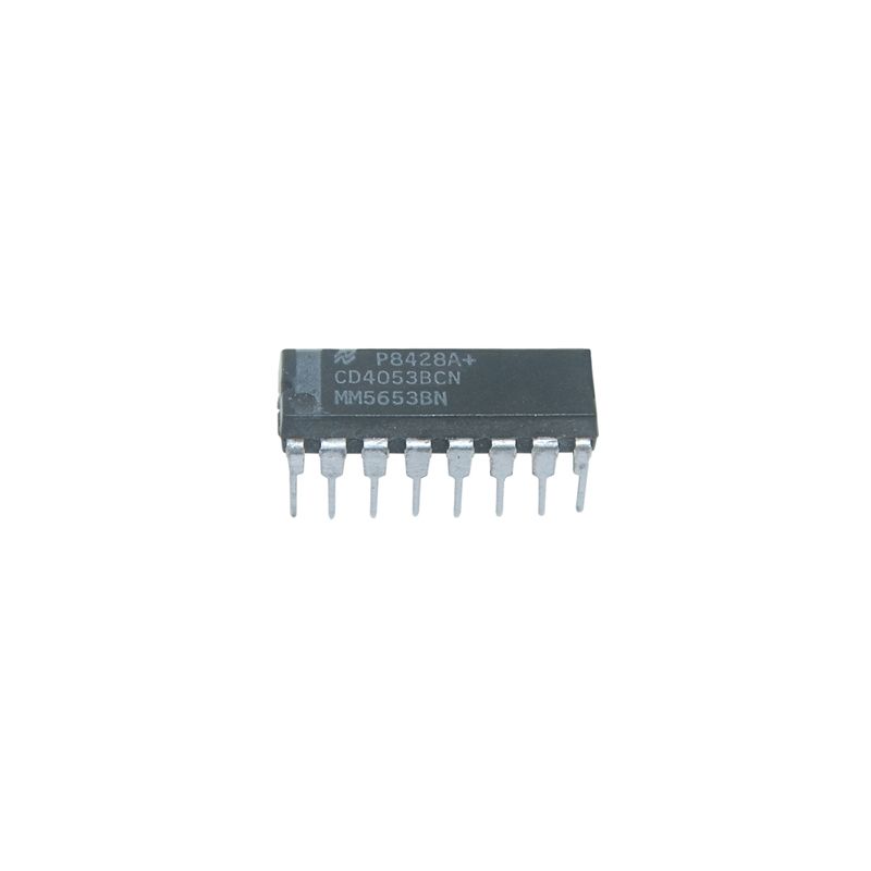 CD4053BCN,Triple 2-Channel Analog Multiplexer Demultiplexer,PDIP-16