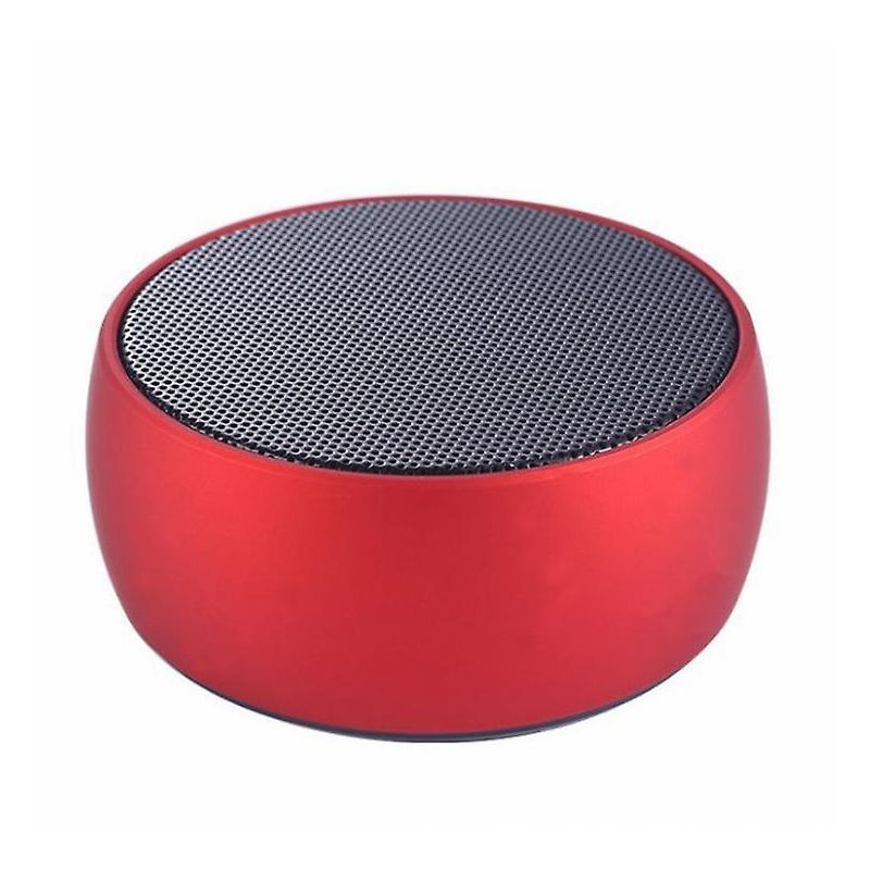 Simplicity BS01 Red Portable Bluetooth Speaker, Compact Wireless Sound Device