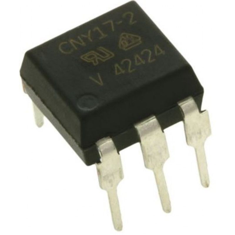CNY17-2,Optocoupler with Phototransistor Output,DIP-6