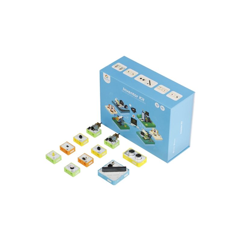 Crowbits-Inventor Kit for Micro: bit Starter programming kit, Robot Toy for Learning Code
