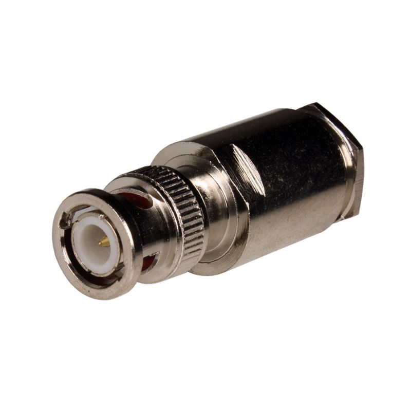 RG213, BNC Coaxial Cable Connector Crimp Type Nickel Plated,50ohm