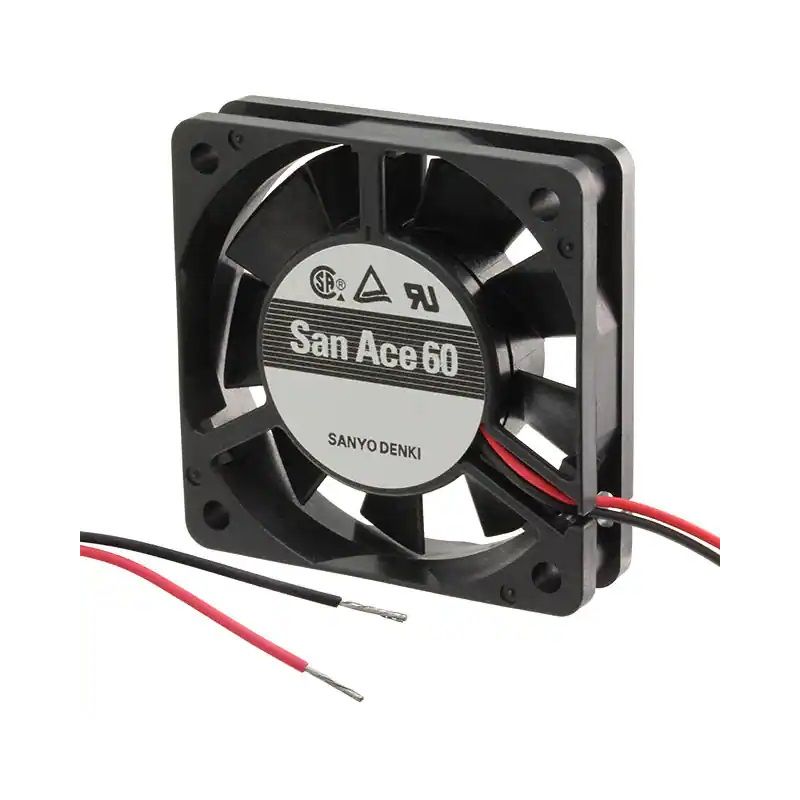 109P0612H701 DC Fan Axial Ball Bearing 12V 14.1CFM 60X60X15mm