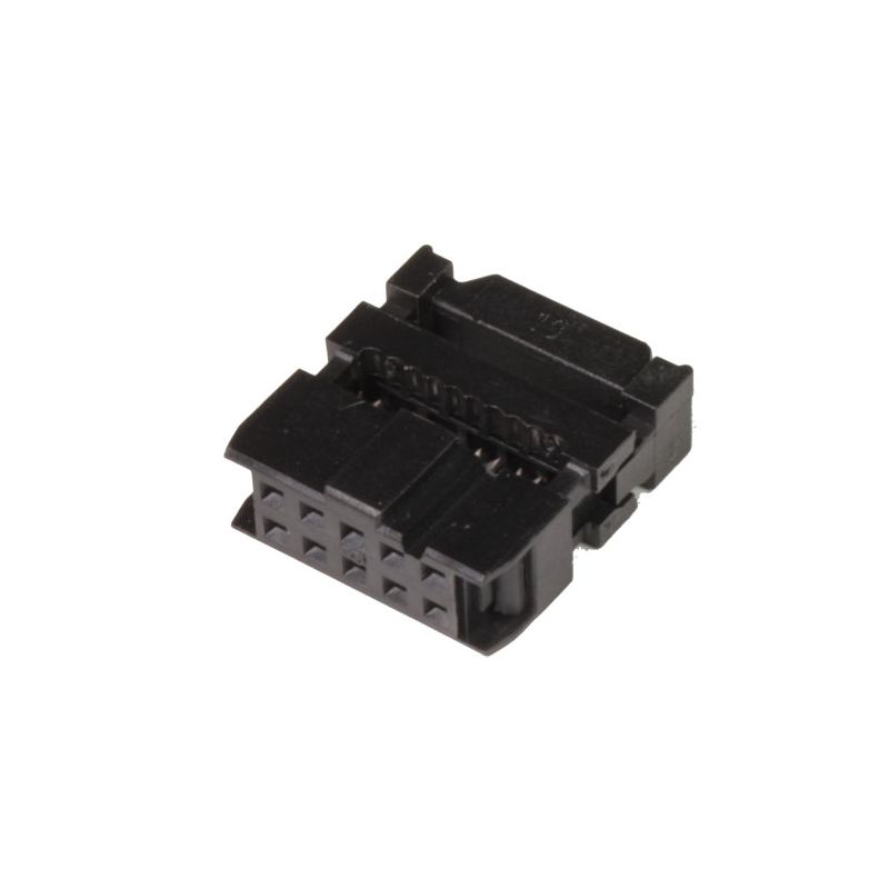 FC-10P, IDC Cable Connector, 10-Pin Flat Ribbon Connector for IDC Cables
