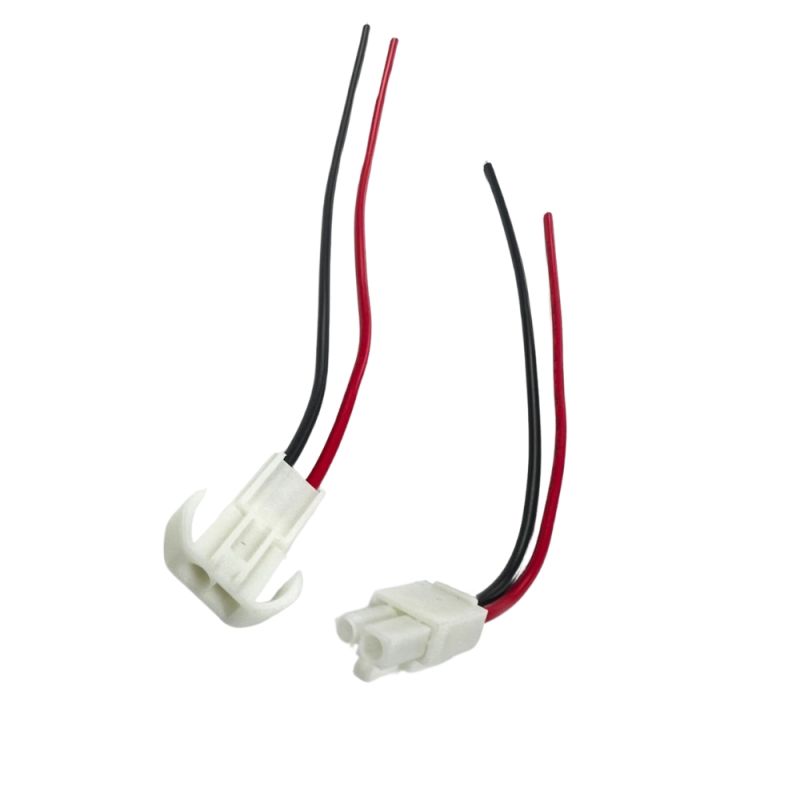 2-Pack 2-Pin Male Female Connector with Wires – 22AWG, Quick Disconnect, Polarized