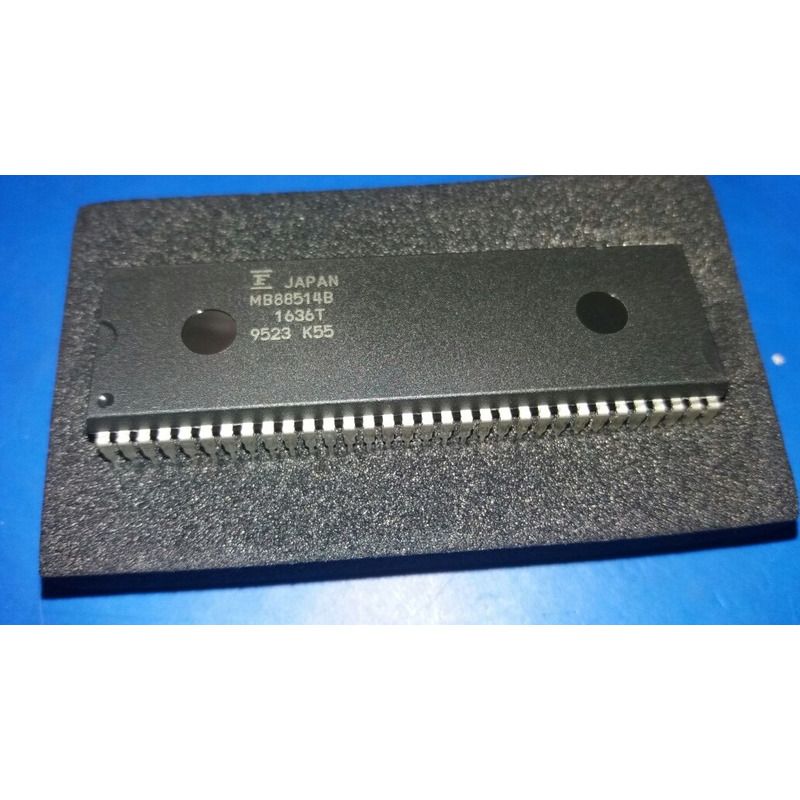 MB88514B, 4-Bit CMOS Microcontroller, DIP-64